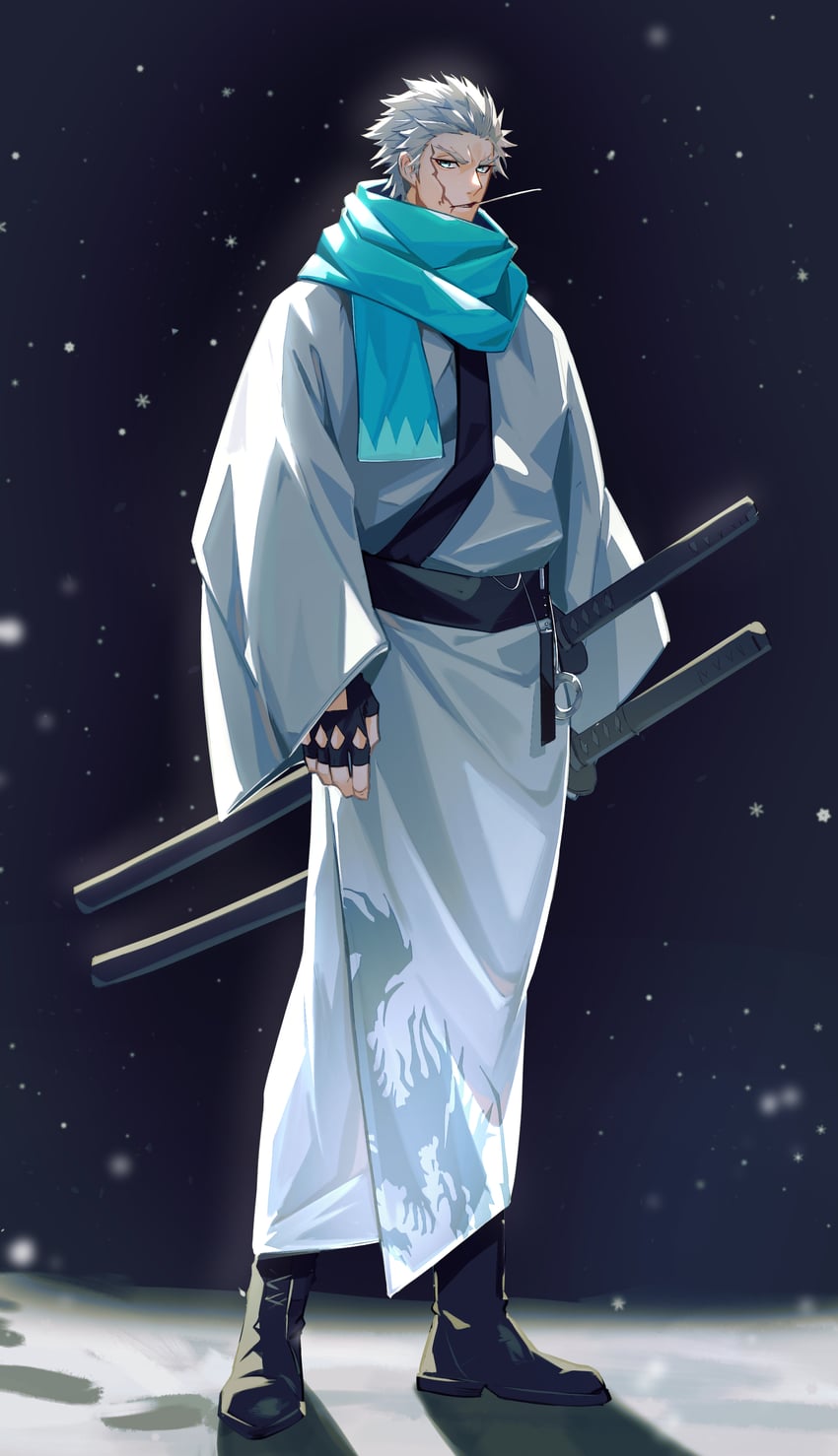 nagakura shinpachi (fate and 1 more) drawn by haruakira