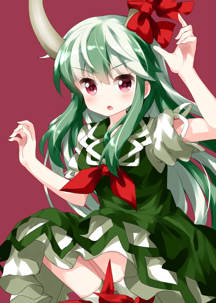kamishirasawa keine and ex-keine (touhou) drawn by ruu_(tksymkw)