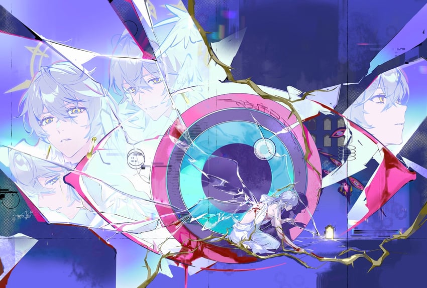 sunday (honkai and 1 more) drawn by qingming_tiaohetu