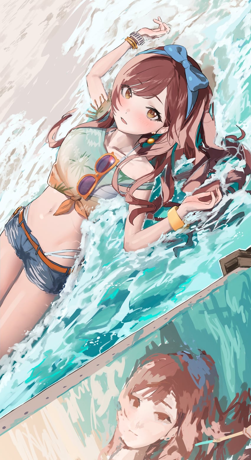 osaki amana (idolmaster and 1 more) drawn by uouokuma