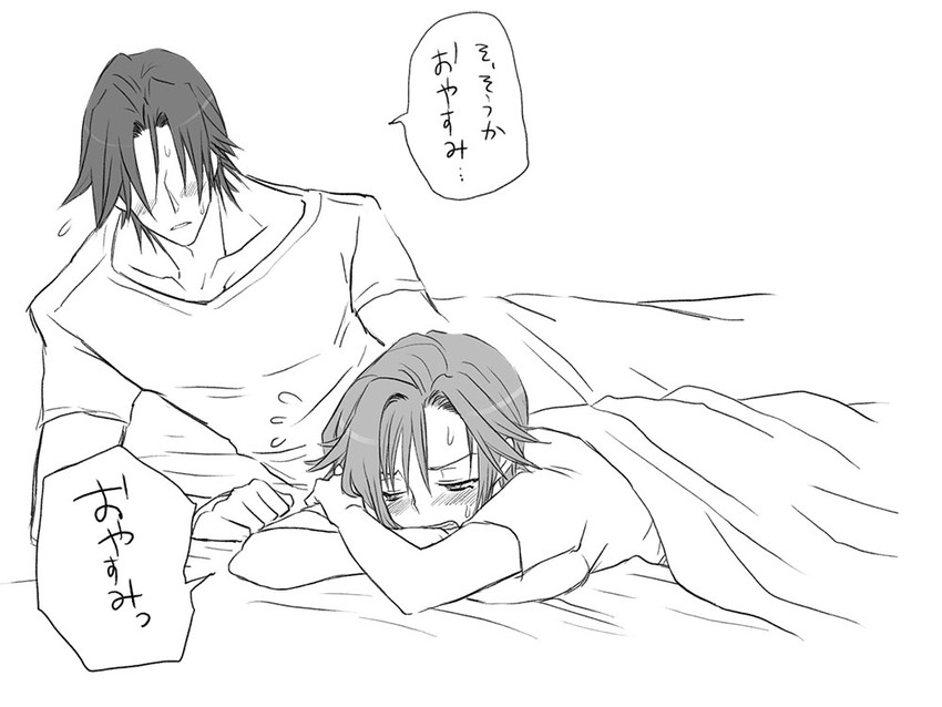igarashi kyou and hasumi souji (seitenkango. shinyuu to) drawn by eroe