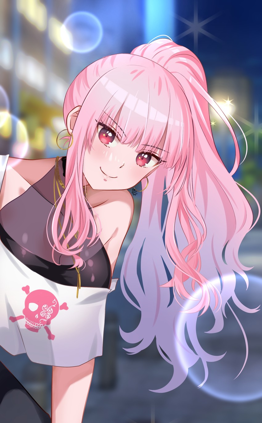 mori calliope (hololive and 1 more) drawn by maroonabyss