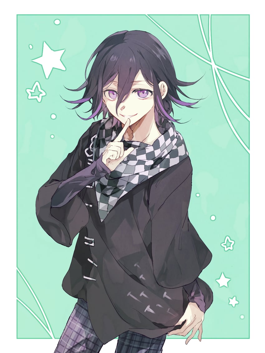 oma kokichi (danganronpa and 1 more) drawn by konohana_inori