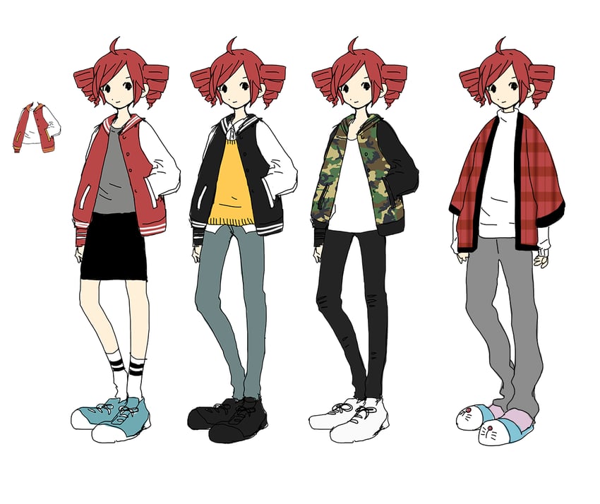 kasane teto and doraemon (utau and 1 more) drawn by sen_(4i3lfolxnq)