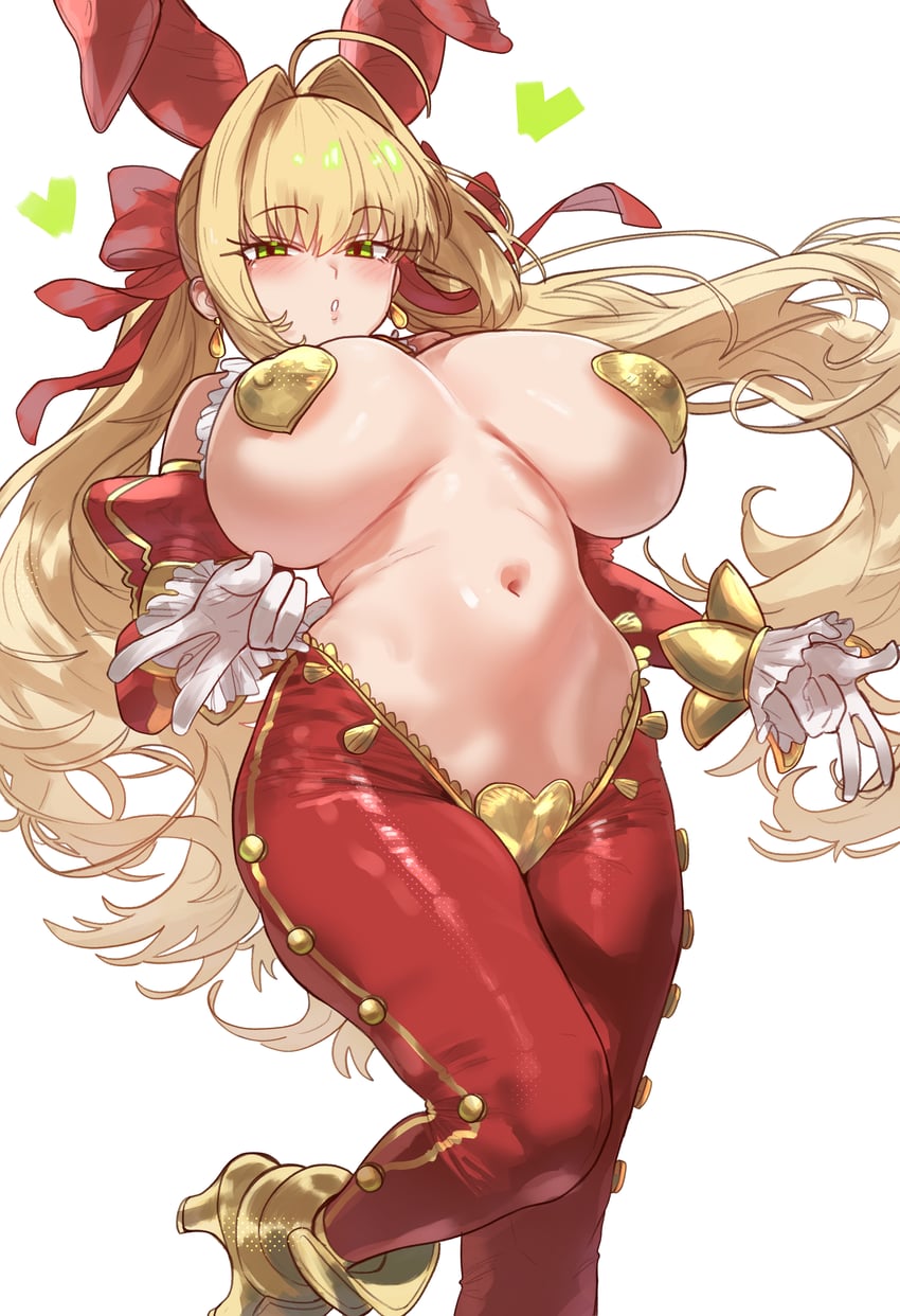 nero claudius (fate and 1 more) drawn by ebora