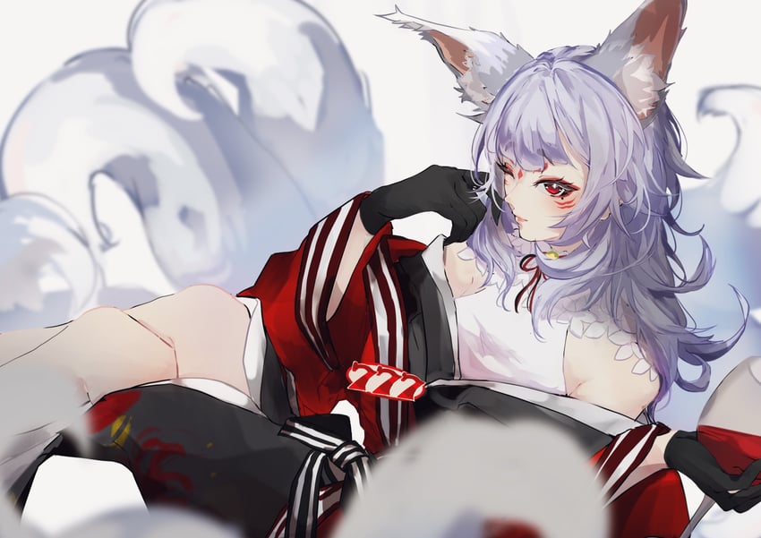 nina kosaka (nijisanji and 1 more) drawn by daidai_mr