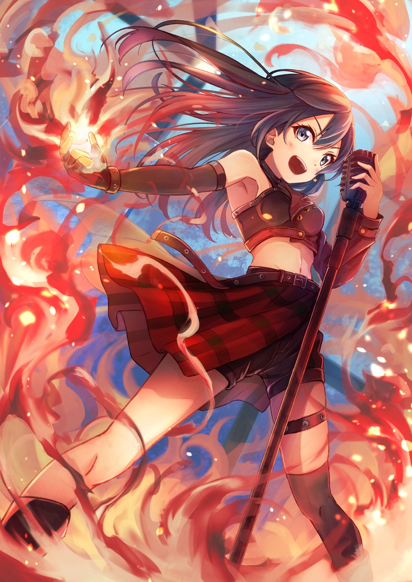 yuki setsuna (love live! and 1 more) drawn by macken666