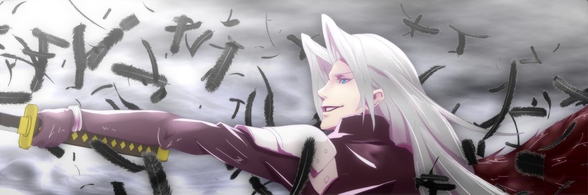 sephiroth (final fantasy and 1 more) drawn by s.h.v