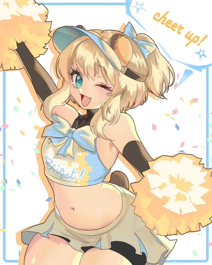 bridget and roger (guilty gear and 1 more) drawn by jojcachu