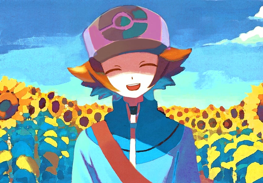 hilbert (pokemon and 1 more) drawn by zero_(sleepy_meltan)