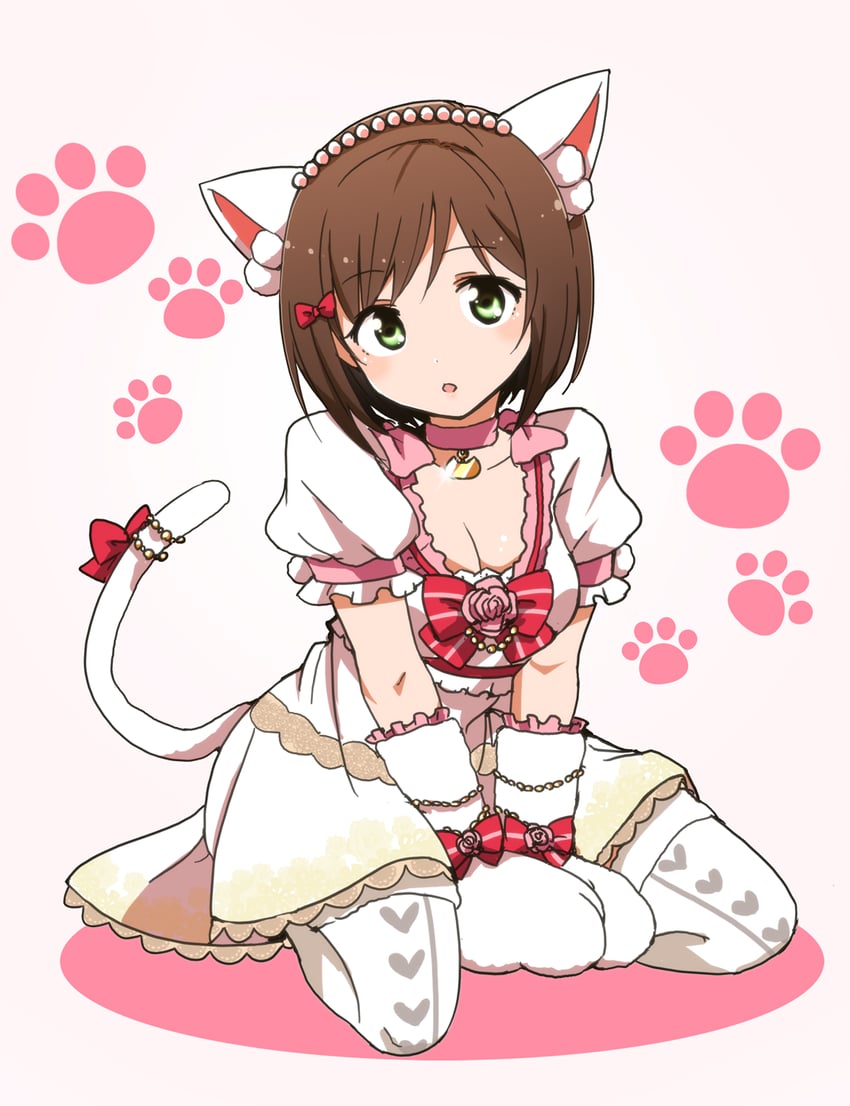 maekawa miku (idolmaster and 2 more) drawn by kidachi