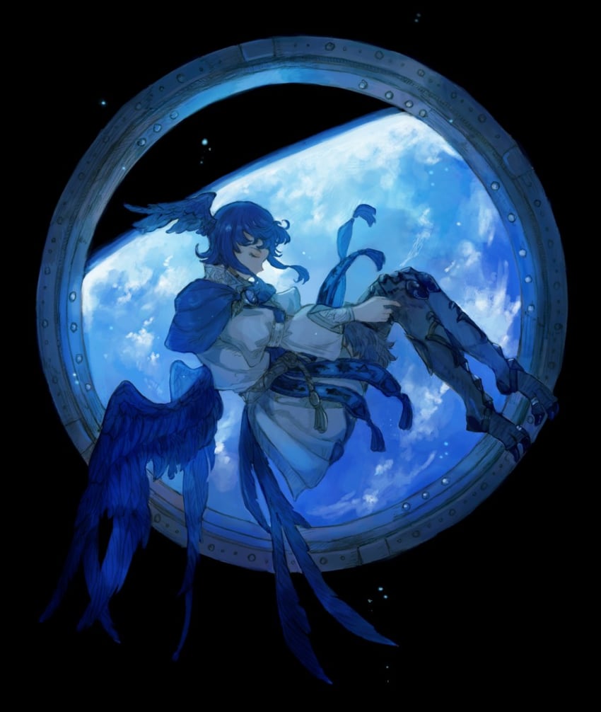 meteion (final fantasy and 1 more) drawn by peppermint_jet