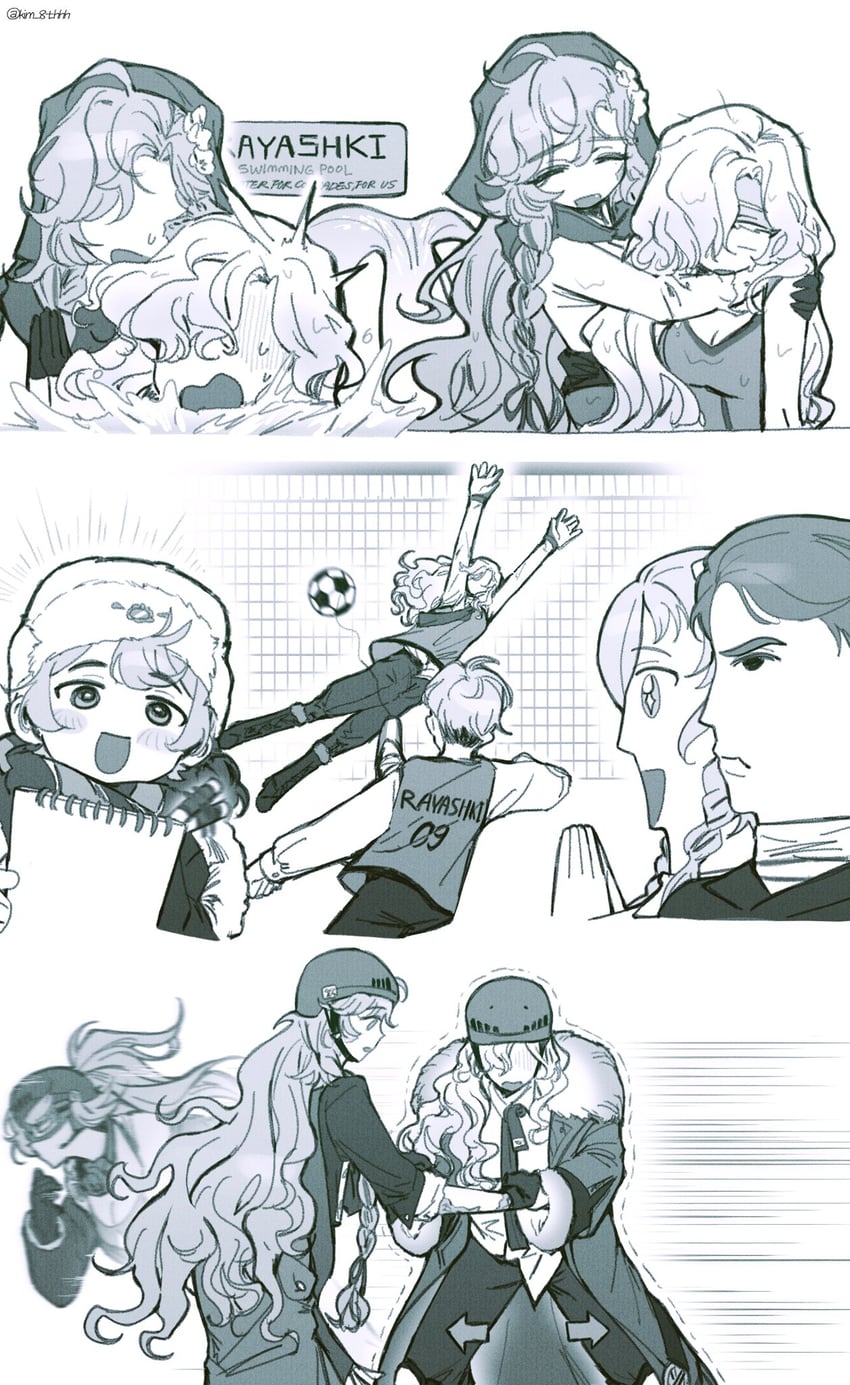 windsong, vila, lilya, and avgust (reverse:1999) drawn by kim_8thhh