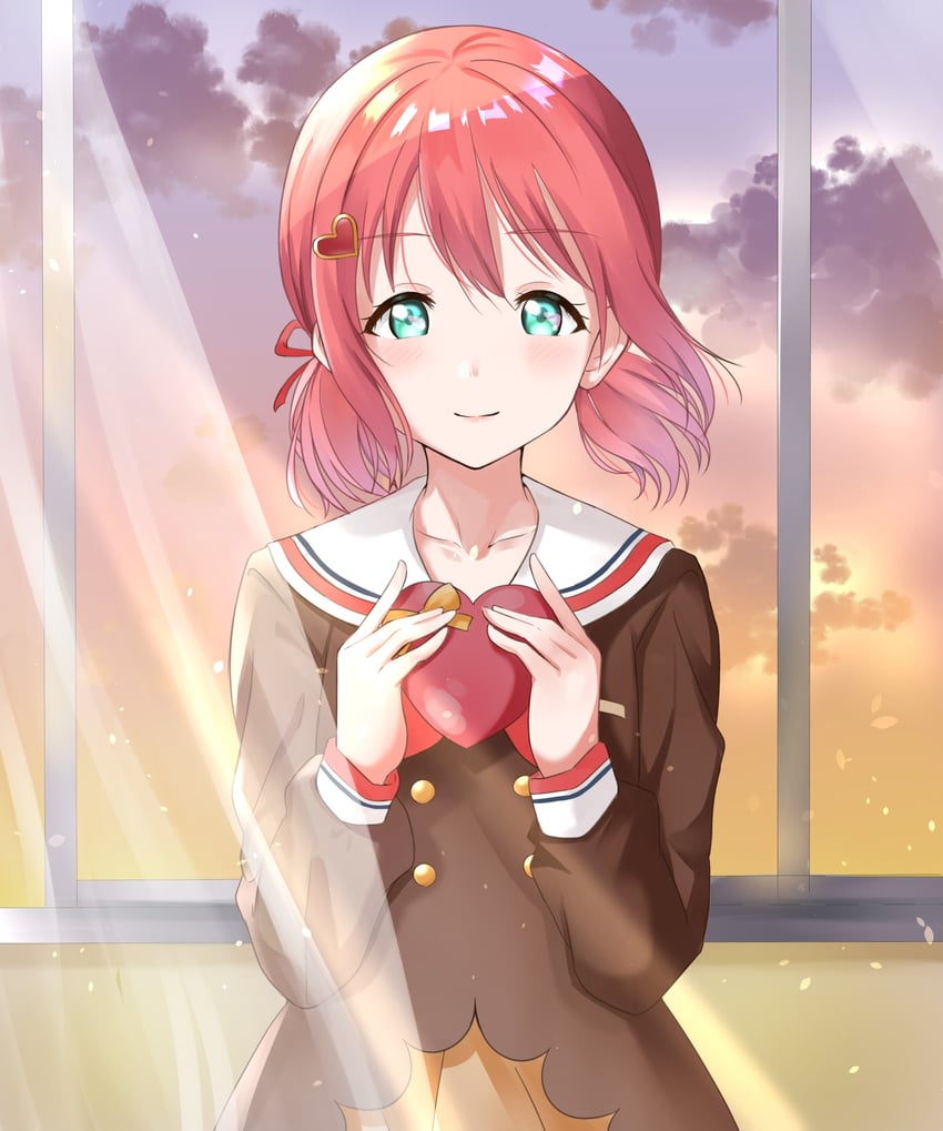 kurosawa ruby (love live! and 1 more) drawn by gorilla-shi