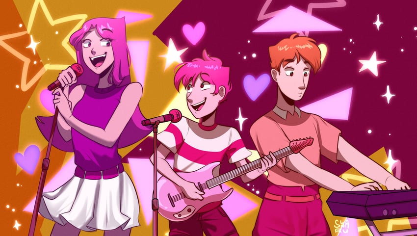 phineas flynn, candace flynn, and ferb fletcher (phineas and ferb) drawn by slasharu