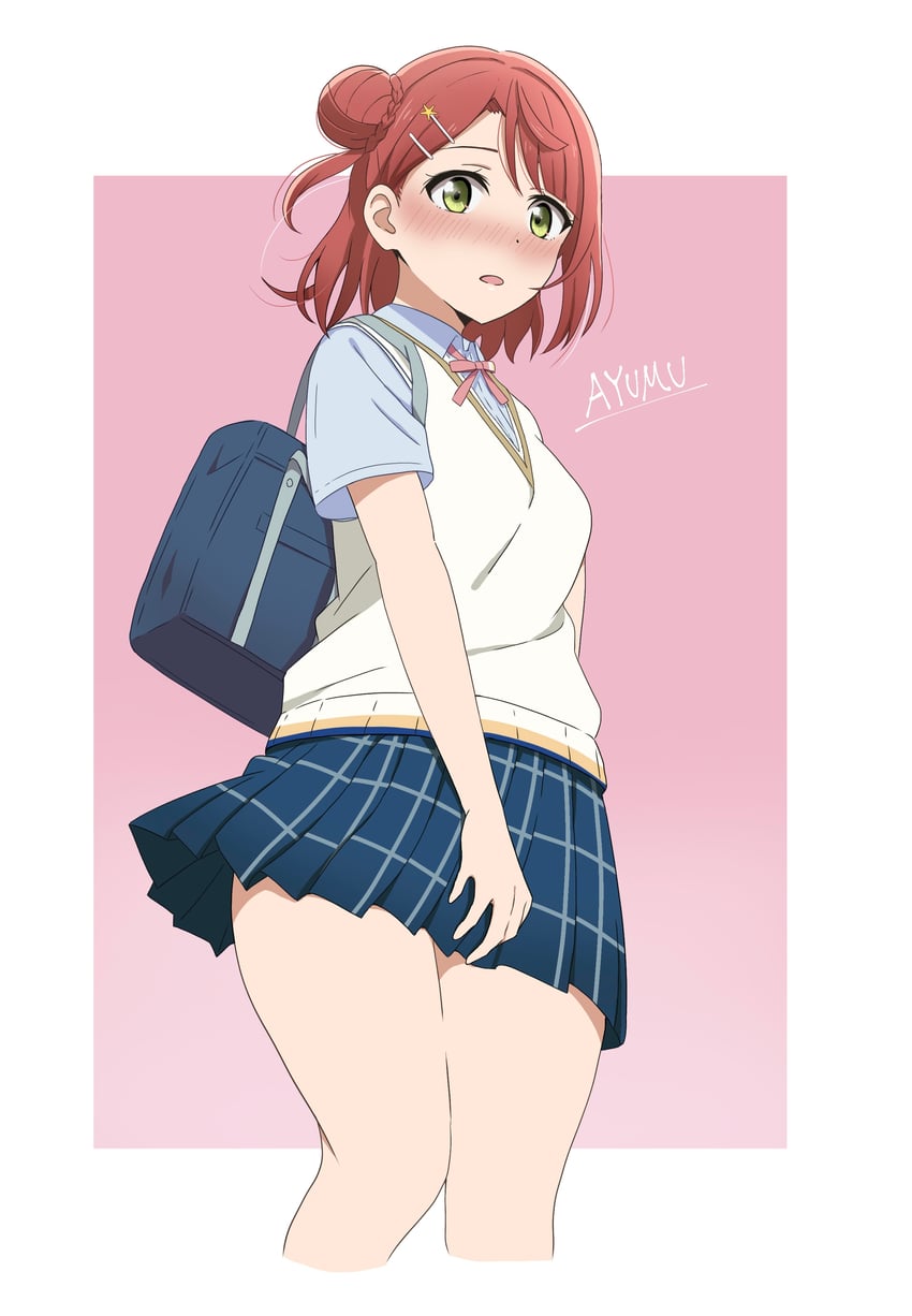 uehara ayumu (love live! and 1 more) drawn by ikesho0612