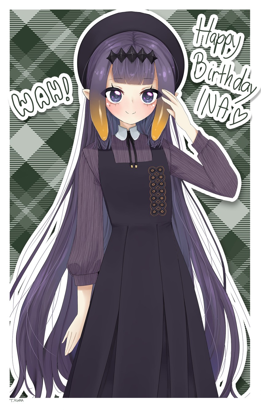 ninomae ina'nis (hololive and 1 more) drawn by takanashi_kiara_(artist)