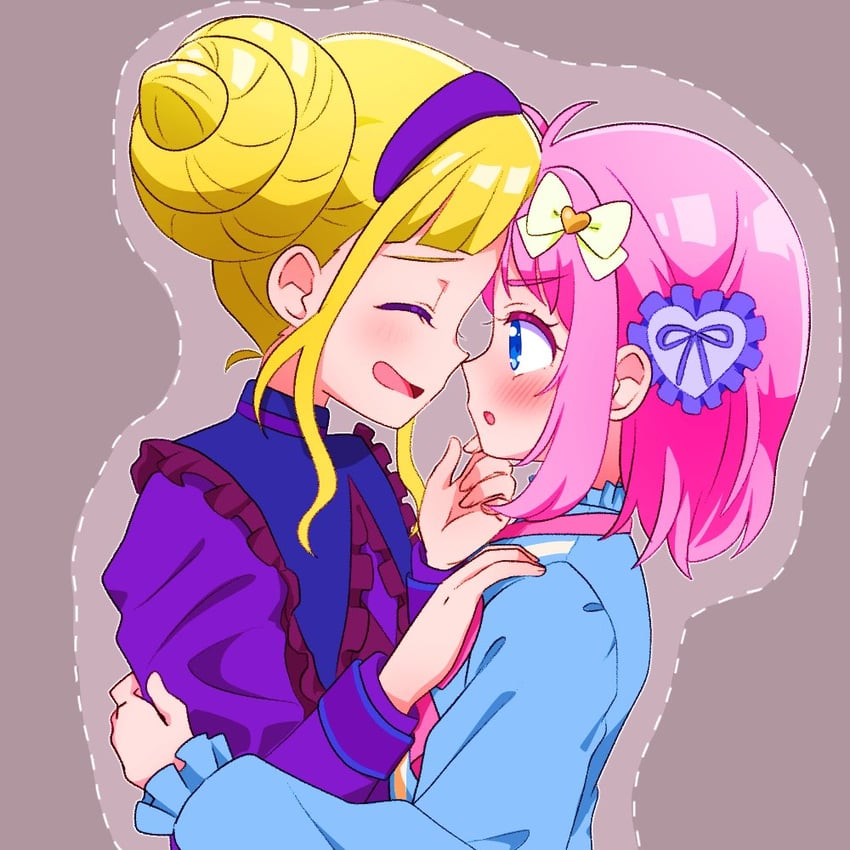 amauri miruki and kokoa remon (pretty series and 1 more) drawn by chii_(chi_pppuri)