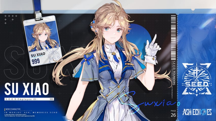 su xiao (ash echoes)