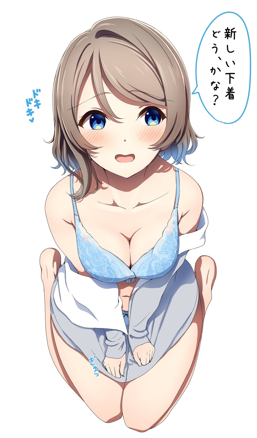 watanabe you (love live! and 1 more) drawn by amagi_(volfuji)
