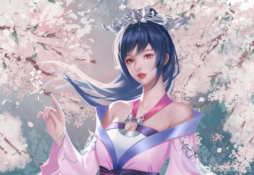 chi lian (qinshi mingyue) drawn by chi_lian_qiju_zhu