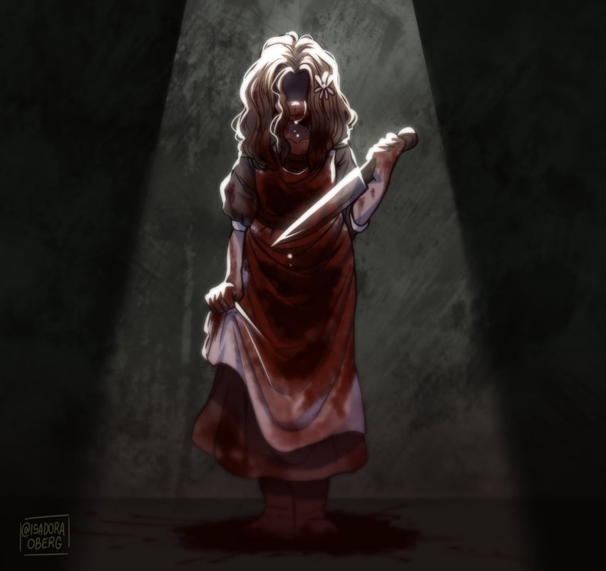 barbara lima (ordem paranormal: o segredo na ilha) drawn by isadoraoberg
