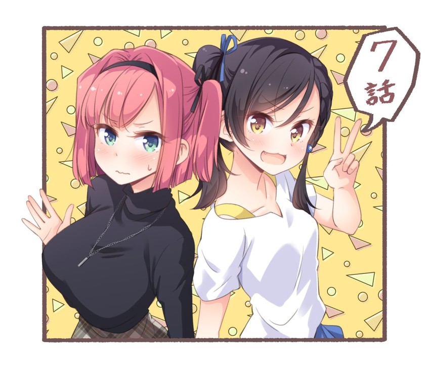 mochizuki momiji and narumi tsubame (new game!) drawn by tokunou_shoutarou