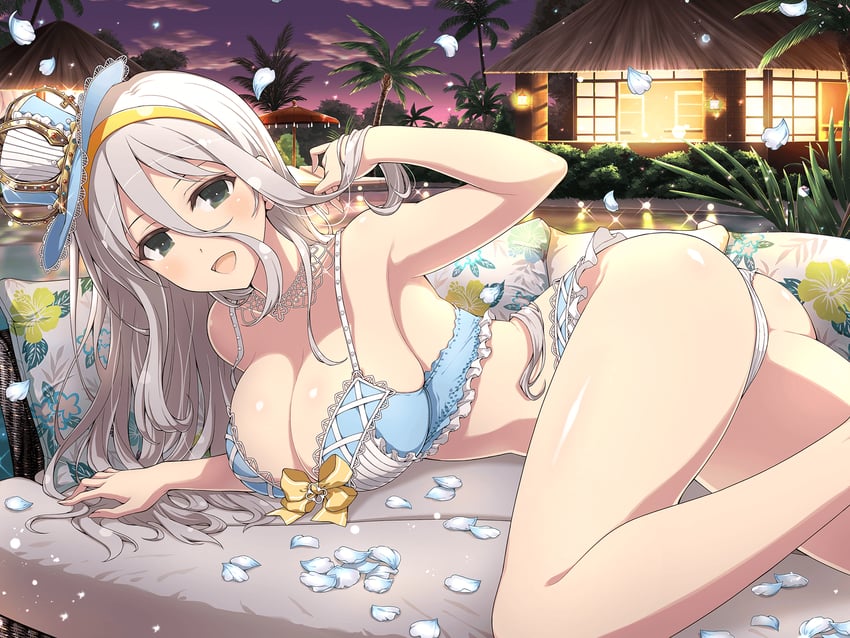 gekkou (senran kagura and 1 more) drawn by yaegashi_nan