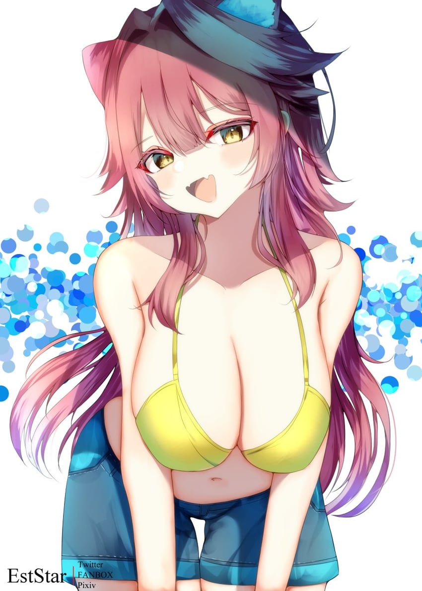 raora panthera (hololive and 1 more) drawn by aties20