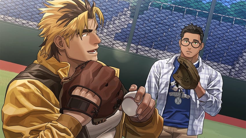 ryota hibiki and iori toramaru (gachimuchi de dosukebe na kateikyoushi no oniisan to sugosu natsu)