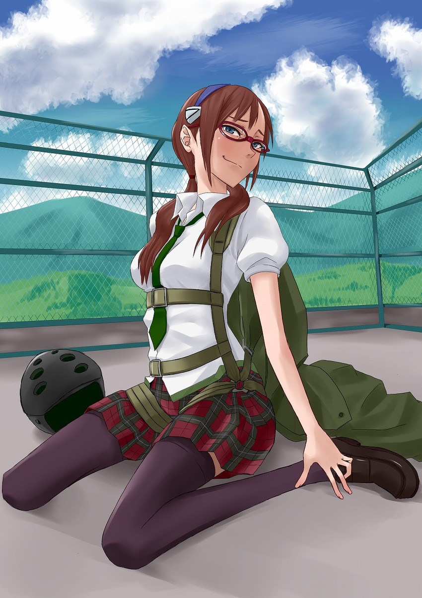 makinami mari illustrious (neon genesis evangelion and 2 more) drawn by sevena
