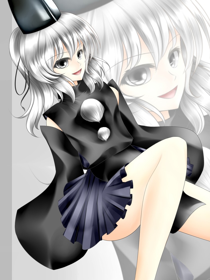 mononobe no futo (touhou) drawn by parad@_jibaku_rei
