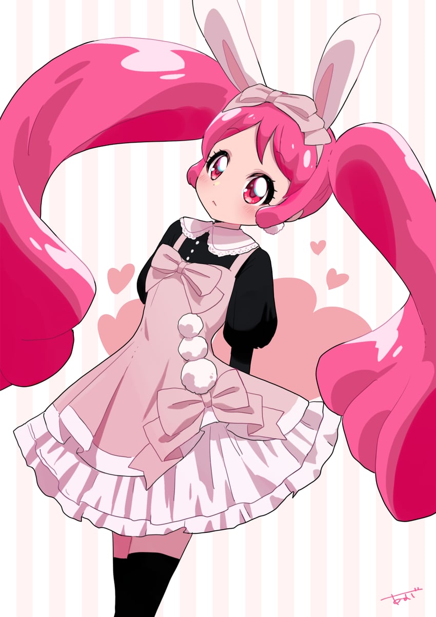 usami ichika and cure whip (precure and 1 more) drawn by amesafu