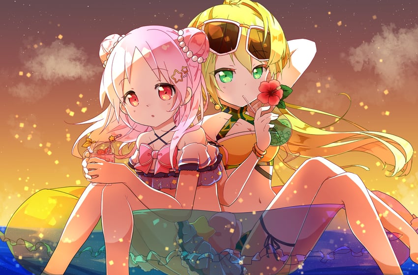 alina gray and misono karin (mahou shoujo madoka magica and 1 more) drawn by megitti