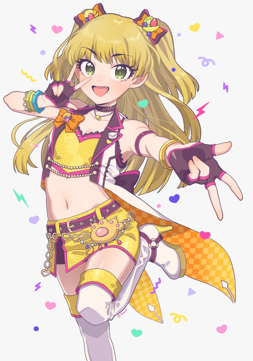 jougasaki rika (idolmaster and 1 more) drawn by tebaoh