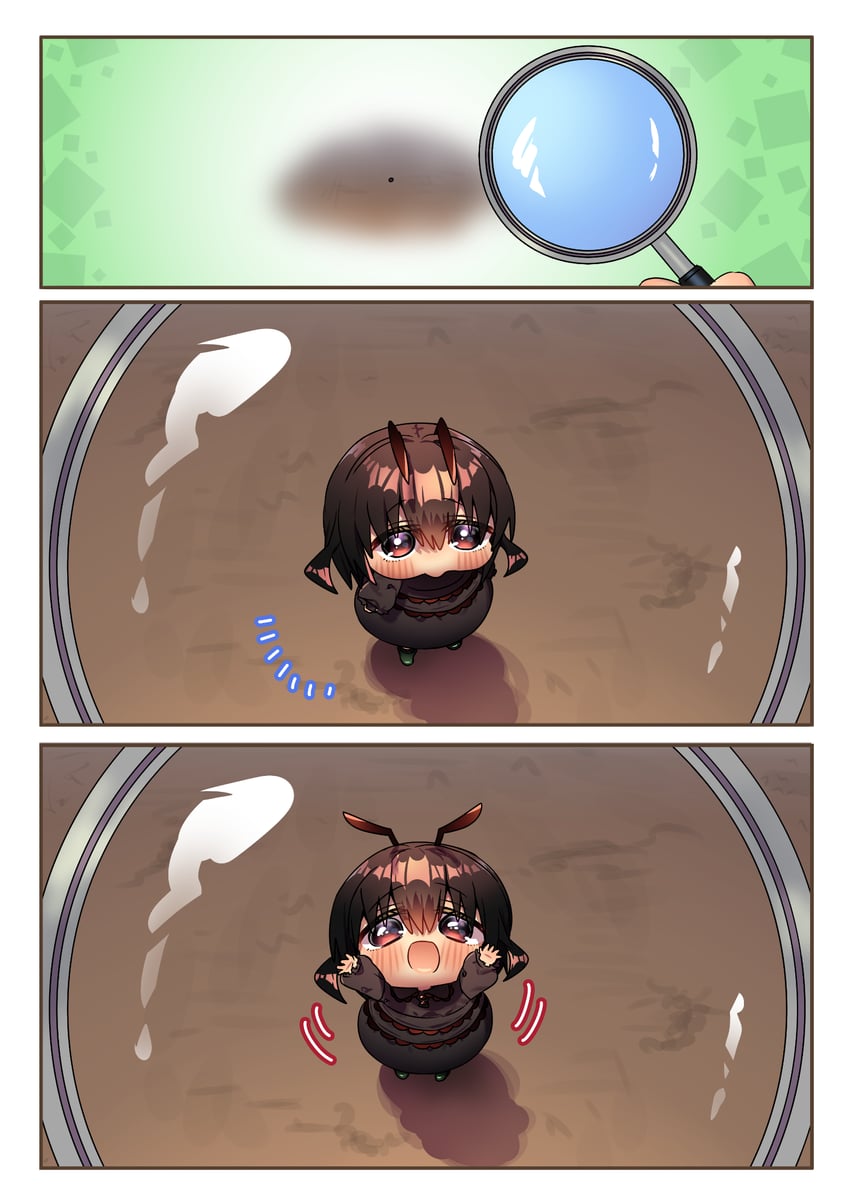 main ant girl (original) drawn by harumina_mau