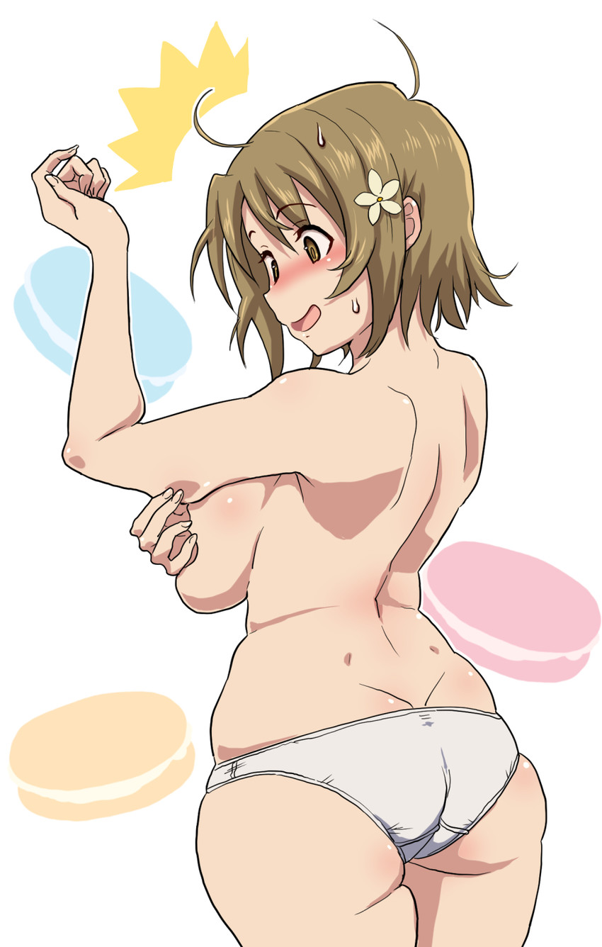 mimura kanako (idolmaster and 1 more) drawn by kezune_(i-_-i)