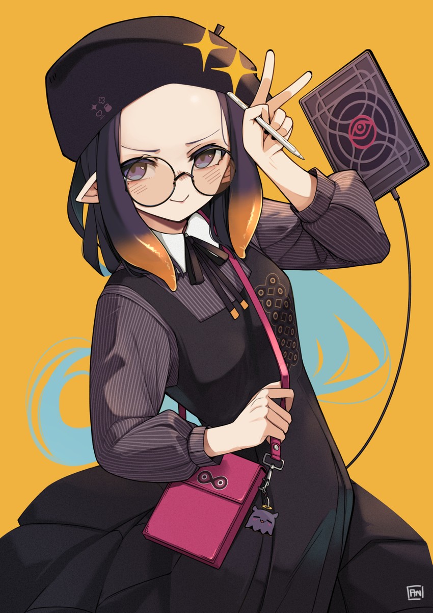 ninomae ina'nis, takodachi, and ao-chan (hololive and 1 more) drawn by num_(angrynum)