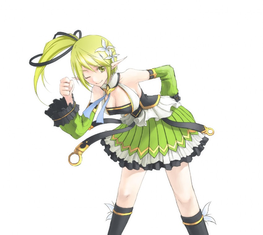 rena erindel and wind sneaker (elsword) drawn by rotix