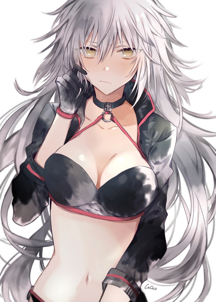 jeanne d'arc alter (fate and 1 more) drawn by cacao_(chocotto)