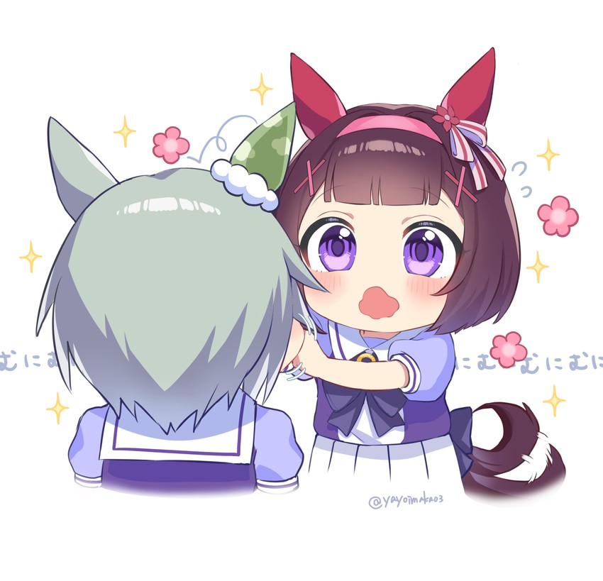 seiun sky and nishino flower (umamusume) drawn by yayoi_maka