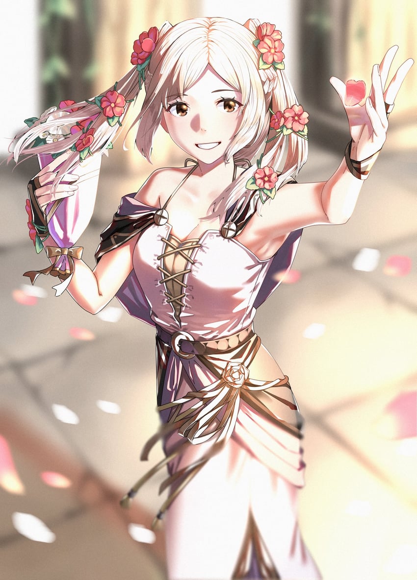 female robin (fire emblem and 2 more) drawn by tpicm