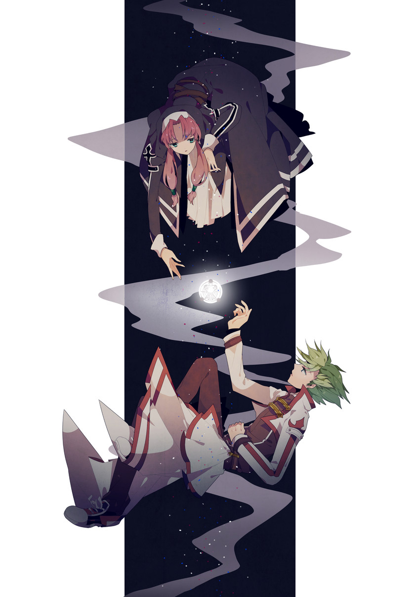 kevin graham and ries argent (eiyuu densetsu and 1 more) drawn by cockeet
