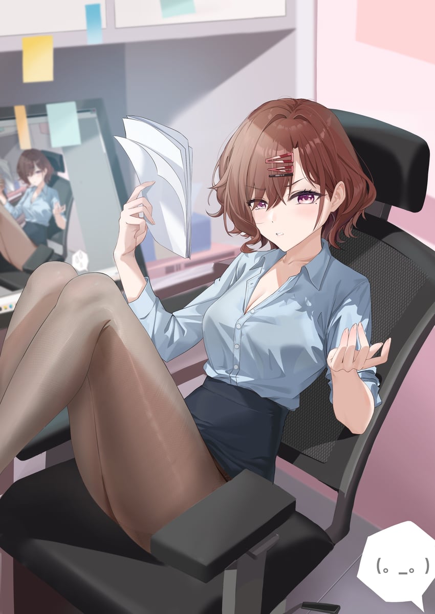 higuchi madoka (idolmaster and 1 more) drawn by dr.tan