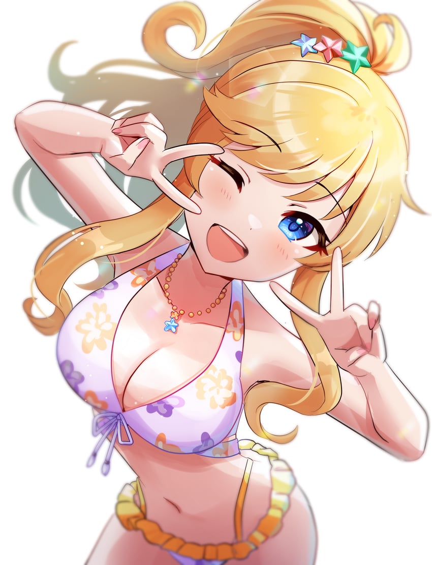 ohtsuki yui (idolmaster and 2 more) drawn by sakura_ran