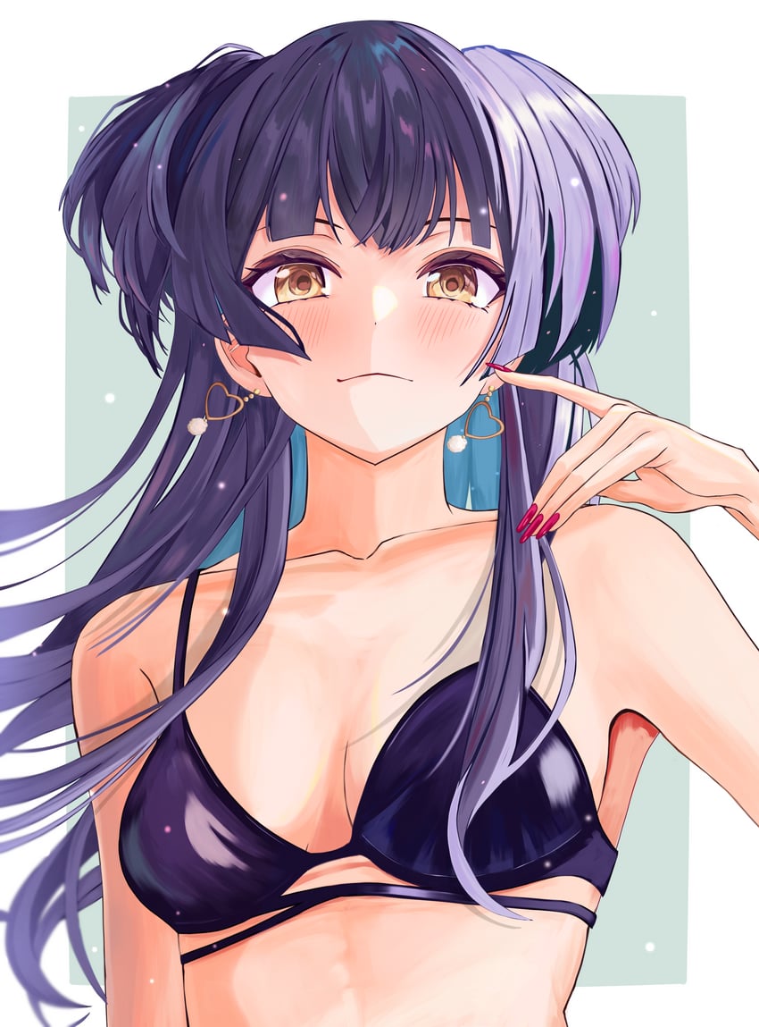 mayuzumi fuyuko (idolmaster and 1 more) drawn by yamanade38