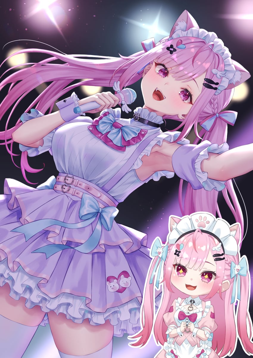 yuuki sakuna (indie virtual youtuber) drawn by mary_is_mine