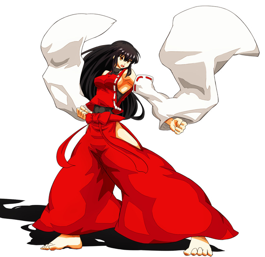sendai hakurei no miko (original and 2 more) drawn by atomic-ray