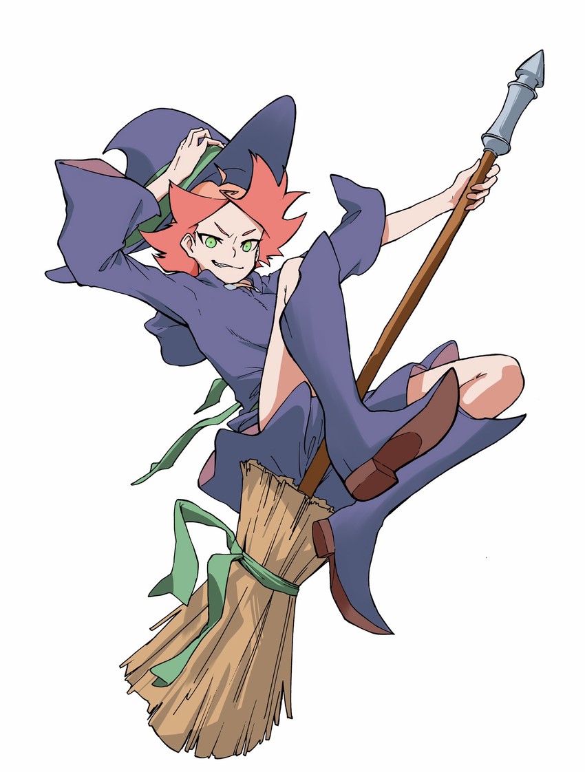 amanda o'neill (little witch academia) drawn by shinobu_irohki