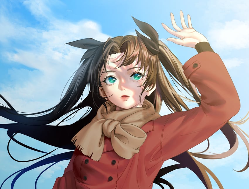 tohsaka rin (fate and 1 more) drawn by hanayaka